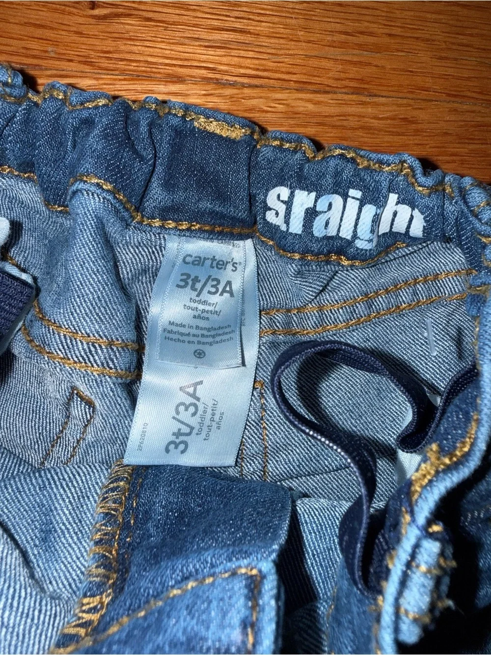 Carter’s Kids Toddler Jeans Size 3T Blue Denim